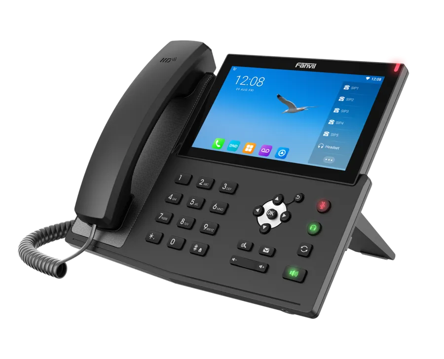 Fanvil X7A V2, Android Touch Screen IP Phone/SIP/POE/Gigabit/USB-Port/Bluetooth/Android