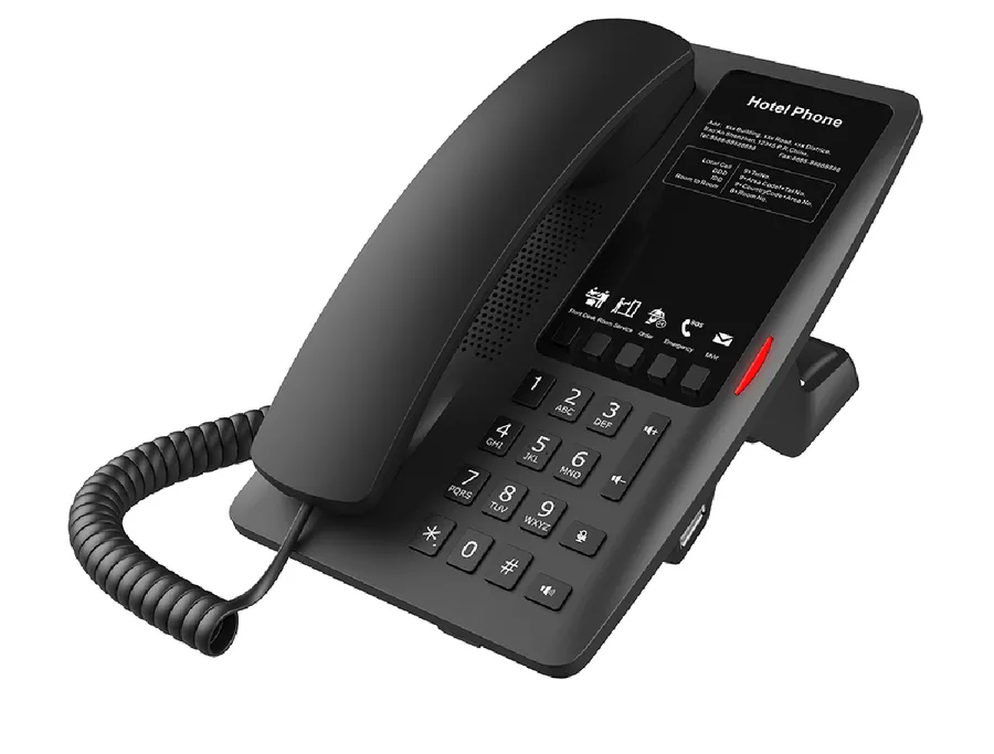 Fanvil H4W-Black, H4W-Black---WiFi Hotel Phone/WiFi/SIP