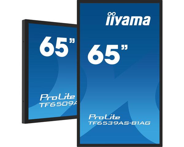 iiyama TFT-Touch 64,5"/163,9cm iiyama ProLite TF6539AS *negru* - open frame