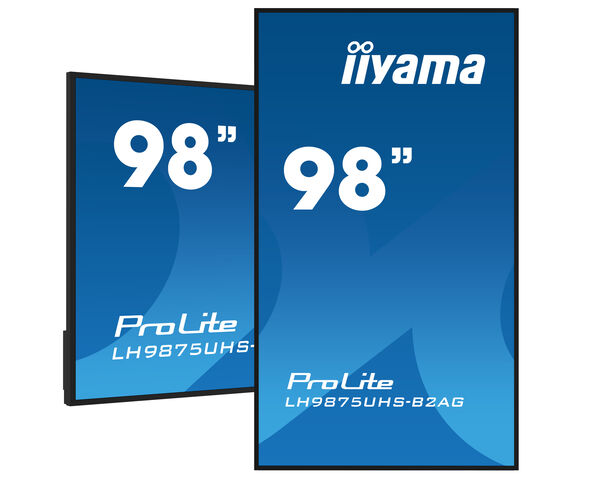 iiyama TFT 97,5"/247cm iiyama ProLite LH9875UHS 24/7 *negru* 16:9