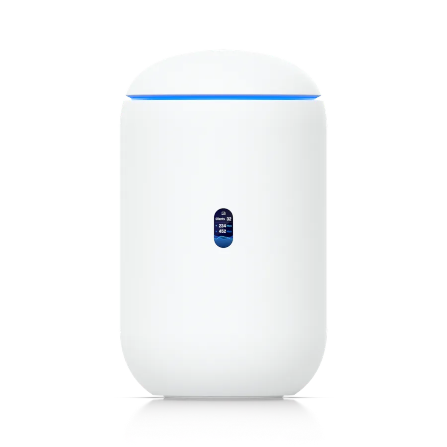 Ubiquiti Dream Router 7 - UniFi OS Console Full Stack - 2.3 Gbps IDS/IPS - 1x SFP+ - 4x 2,5 GbE - 30+ Devices - WIFI7 - BE10600 - UDR7