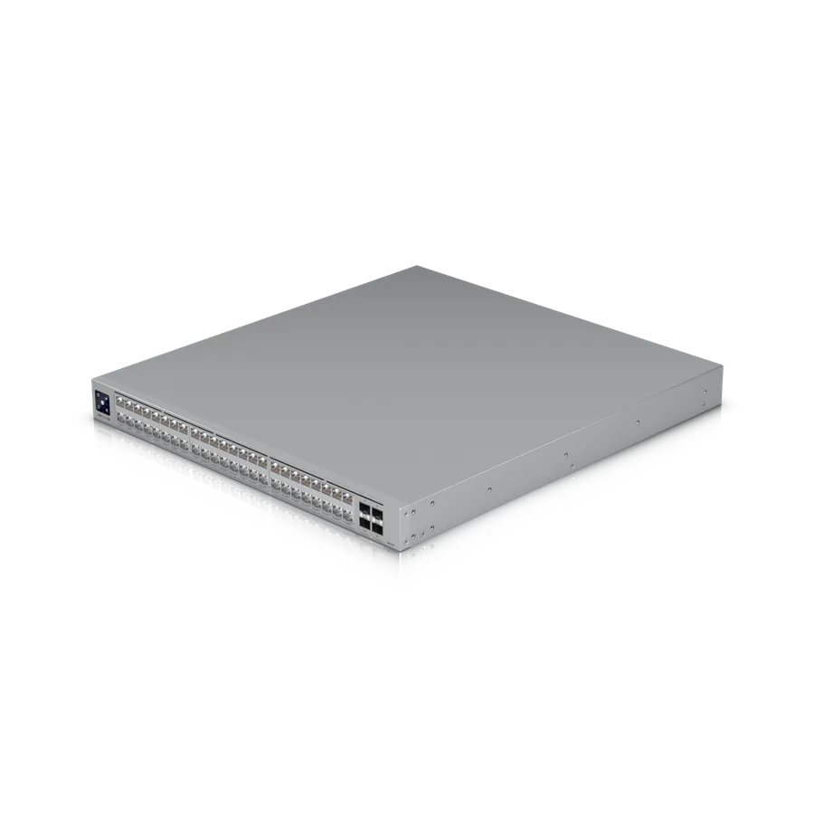 Ubiquiti Switch full managed Layer3 52 Port - 16x 2,5 GbE - 32x 10 GbE - PoE Budget 1080W - 48x PoE+++ - 4x SFP28 - 19" - UniFi - USW-Pro-XG-48-PoE - imaginea 3