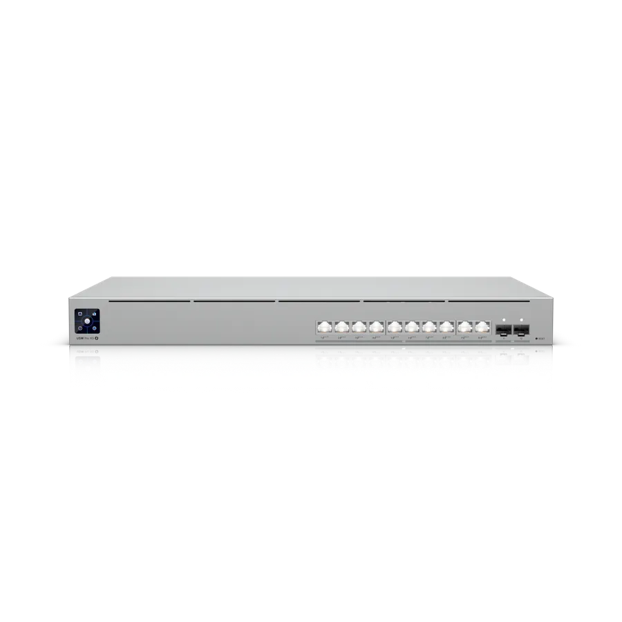 Ubiquiti Switch full managed Layer3 12 Port - 10x 10 GbE - PoE Budget 400W - 10x PoE+++ - 2x SFP+ - 19" - UniFi - USW-Pro-XG-10-PoE
