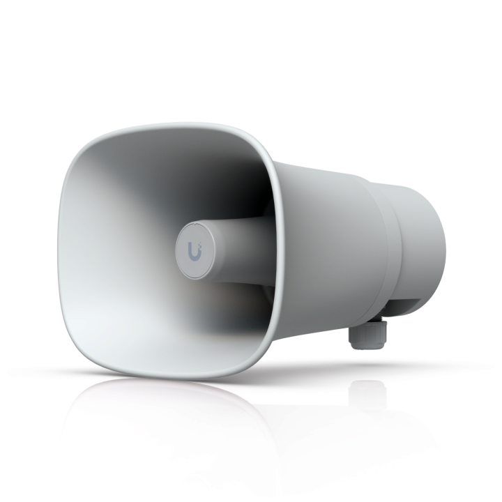 Ubiquiti UniFi Protect AI Horn Speaker - PoE+ - IP66 - white - UP-AI-Horn-Speaker-W