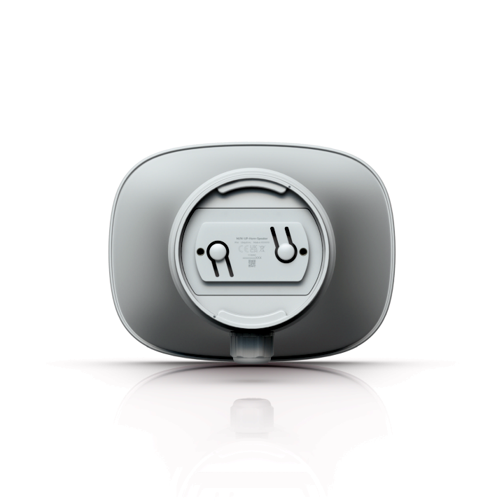 Ubiquiti UniFi Protect AI Horn Speaker - PoE+ - IP66 - white - UP-AI-Horn-Speaker-W - imaginea 5