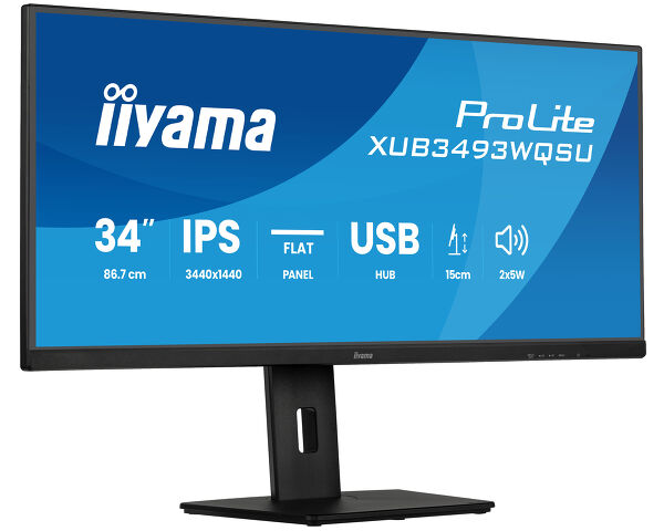iiyama TFT 34,0"/86,4cm Iiyama ProLite XUB3493WQSU 21:9