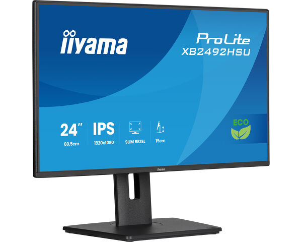 iiyama TFT 24,0"/60,5cm iiyama ProLite XB2492HSU *negru* 16:9