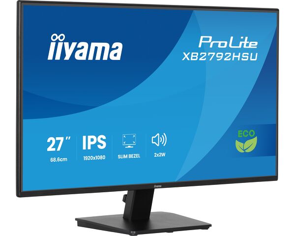 iiyama TFT 27,0"/68,6cm iiyama ProLite X2792HSU *negru* 16:9