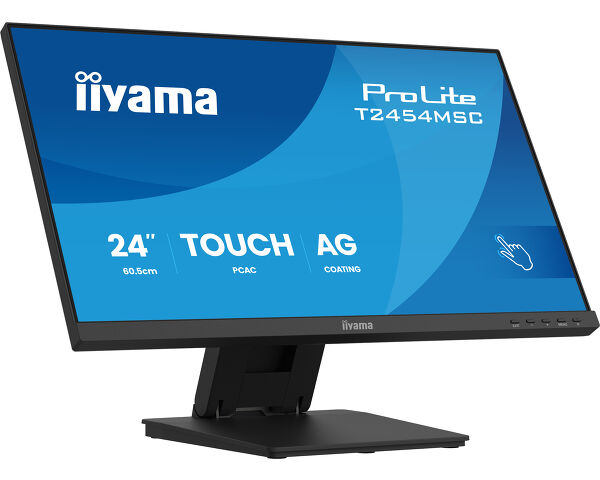 iiyama TFT-Touch 23,8"/60,5cm iiyama ProLite T2454MSC *negru* 16:9