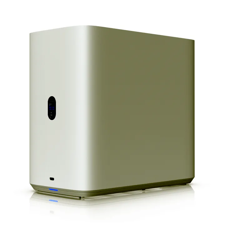 Ubiquiti UniFi NAS System UNAS 4 - 4x 2.5/3.5" HDD - 2x M.2 NVMe SSD - 1x 2.5GbE - 1x 5Gbps USB-C - white - UNAS-4-W - imaginea 3