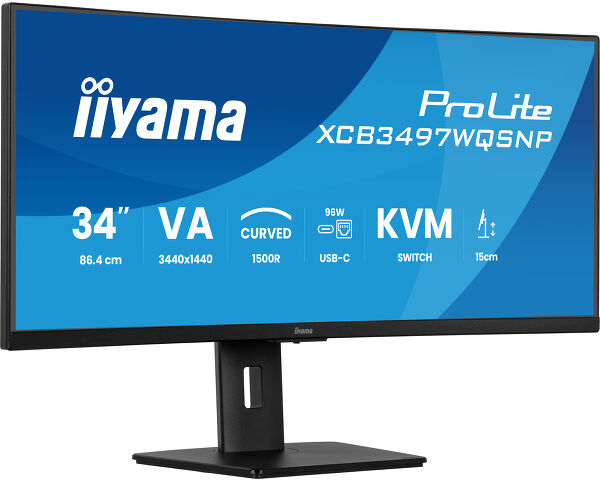 iiyama TFT 34,0"/86,4cm Iiyama ProLite XCB3497WQSNP 21:9 curved