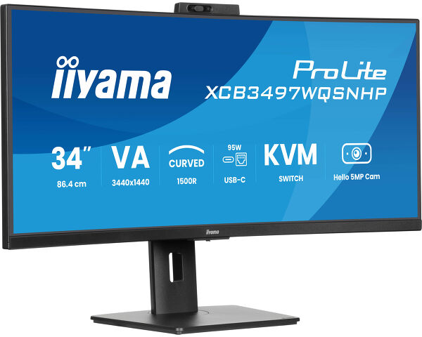 iiyama TFT 34,0"/86,4cm Iiyama ProLite XCB3497WQSNPH 21:9 curved