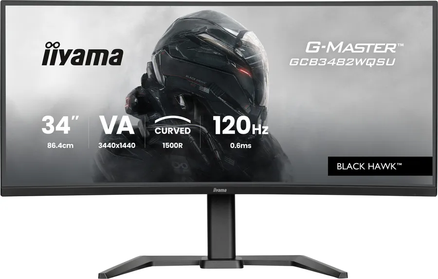 iiyama TFT 34,0"/86,4cm iiyama G-Master GCB3482WQSU Black Hawk *negru* curved