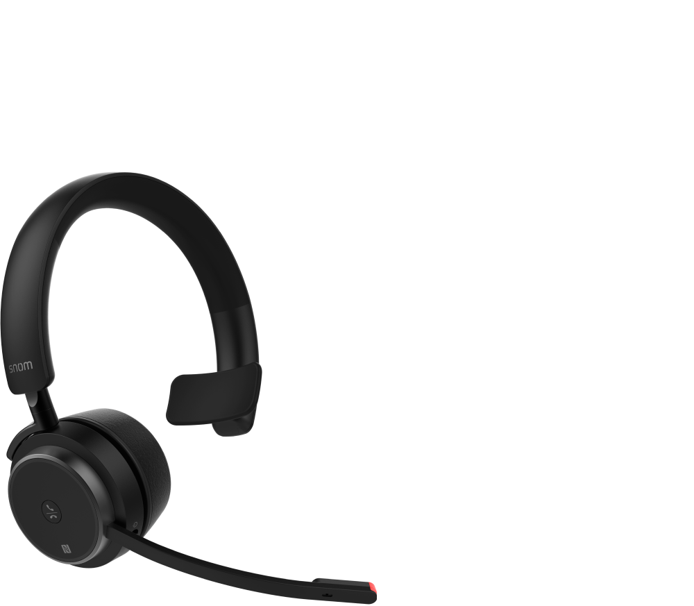 SNOM Headset A350M Wireless Mono, cu Dongle