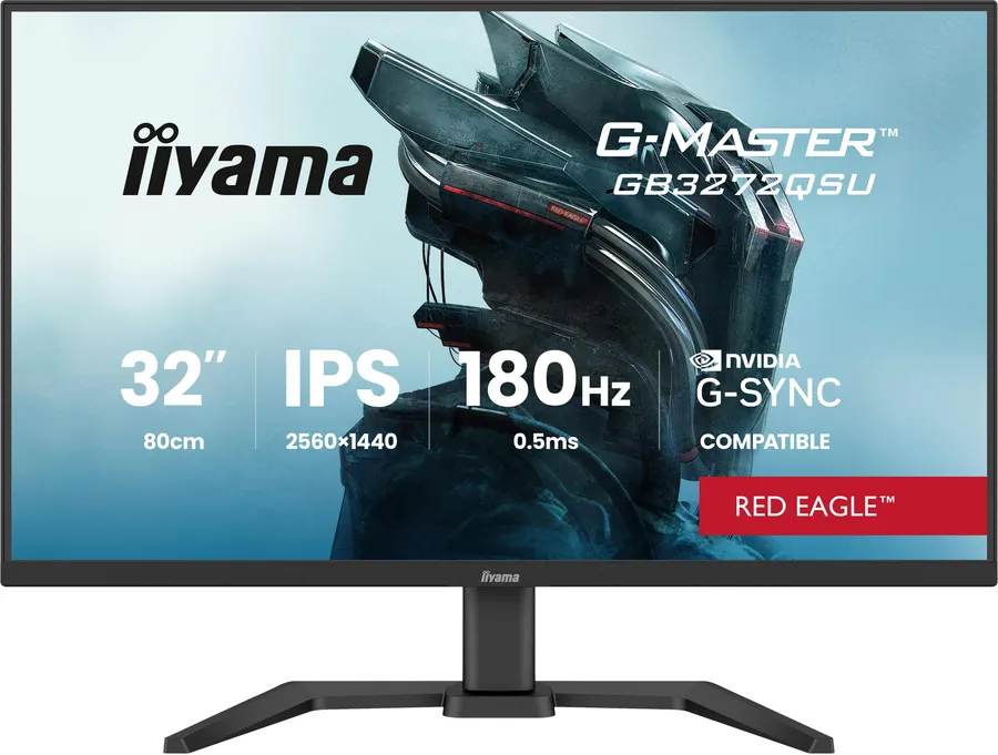 iiyama TFT 31,5"/80,0cm iiyama G-MASTER GB3272QSU *negru* 16:9