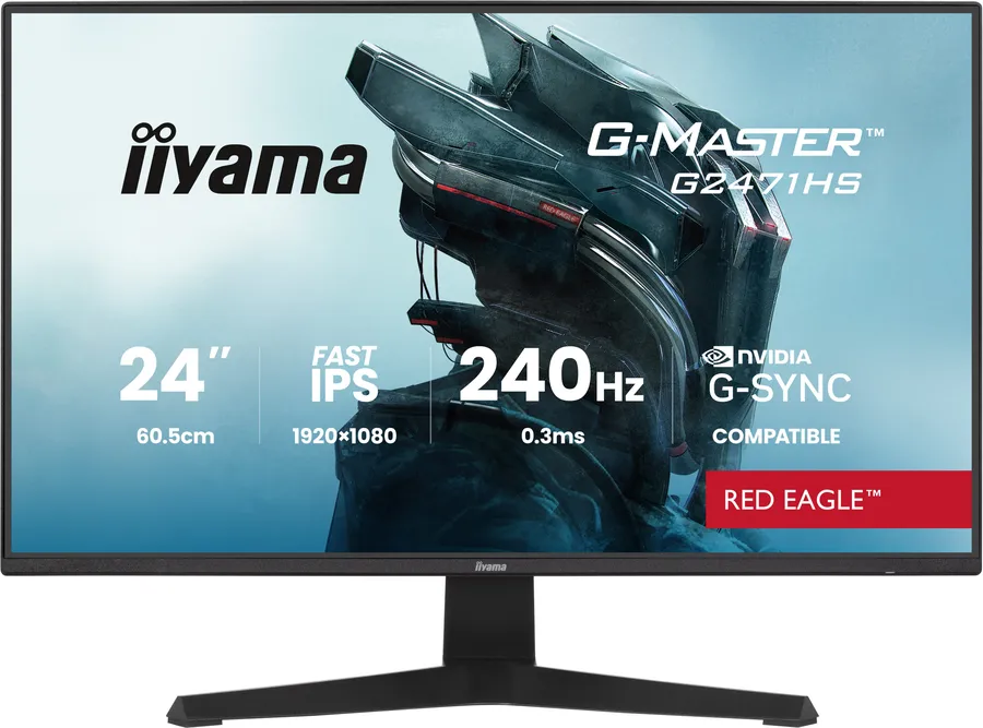 iiyama TFT 23,8"/60,5cm iiyama G-Master G2471HS Red Eagle *negru* 16:9