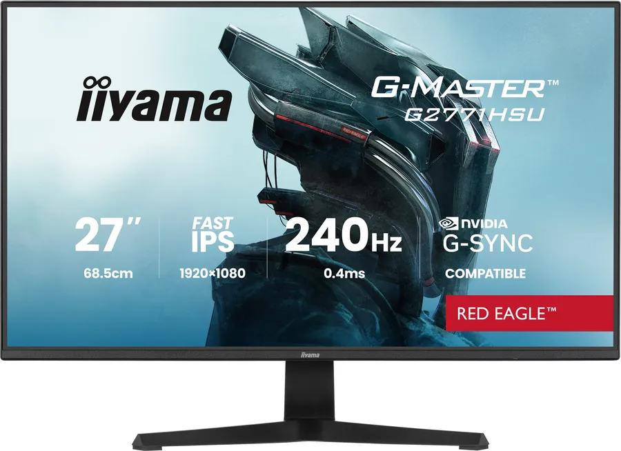 iiyama TFT 27,0"/68,6cm iiyama G-Master G2771HSU Red Eagle *negru* 16:9
