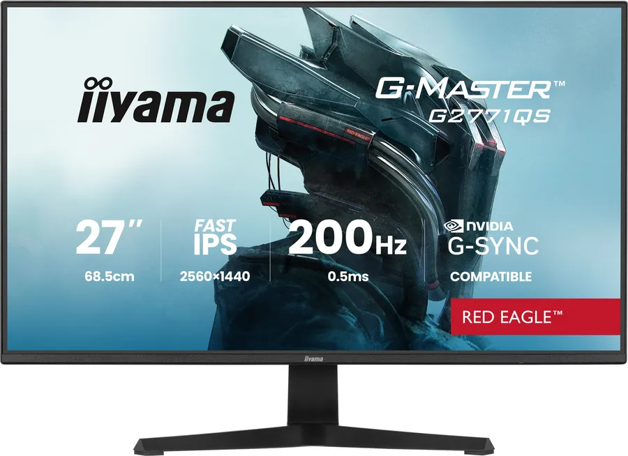 iiyama TFT 27,0"/68,6cm iiyama G-Master G2771QS Red Eagle *negru* 16:9