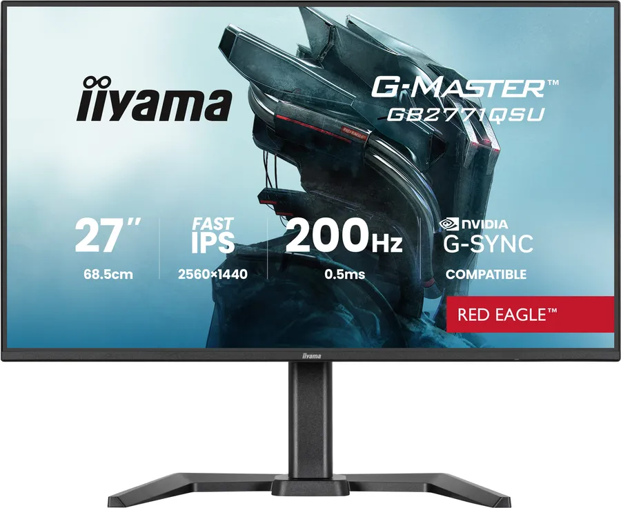 iiyama TFT 27,0"/68,6cm iiyama G-Master GB2771QSU Red Eagle *negru* 16:9