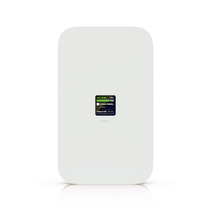 Ubiquiti UniFi 5G Max - 1x Nano SIM - 1x Nano-SIM or eSIM - 1x 2.5 GbE - PoE in - U5G-Max