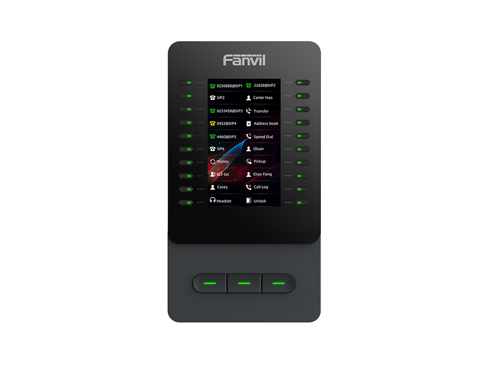 Fanvil EM60, Color-screen Expansion Module/60 BLF Keys