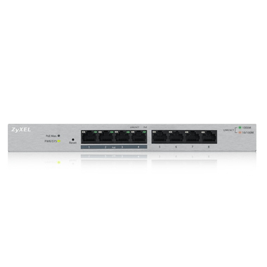 Zyxel Switch smart managed Layer2 8 Port - 8x 1 GbE - Desktop - fara ventilator - GS1200-8