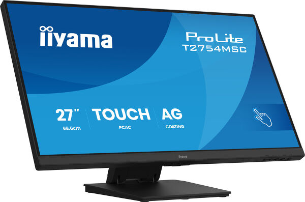 iiyama TFT-Touch 27,0"/68,6cm iiyama ProLite T2754MSC *negru* 16:9