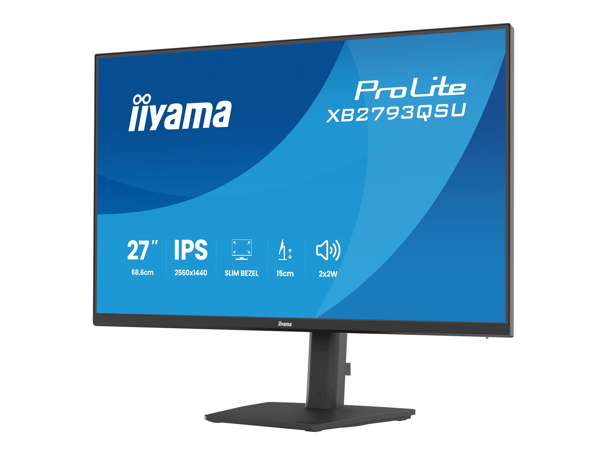 iiyama TFT 27,0"/68,6cm iiyama ProLite XB2793QSU-B1 *negru* 16:9