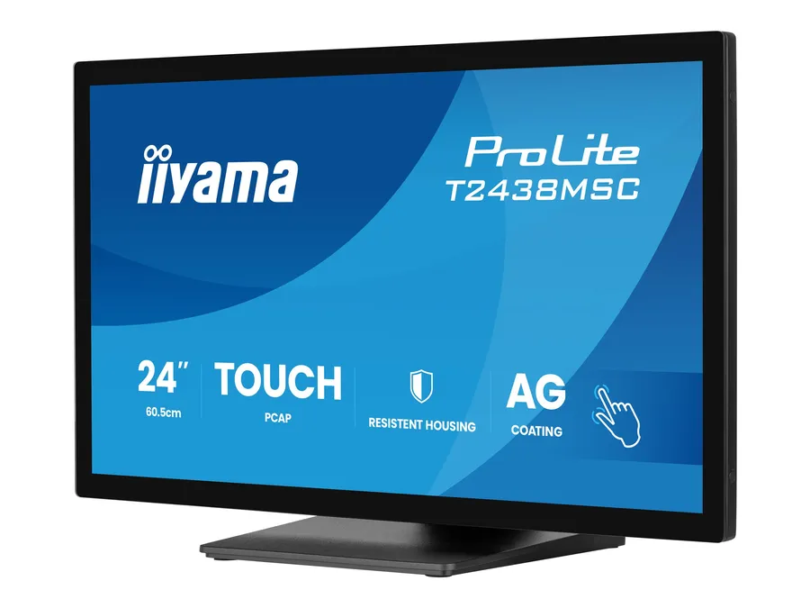 iiyama TFT-Touch 23,8"/60,5cm iiyama ProLite T2438MSC-B2 *negru* 16:9