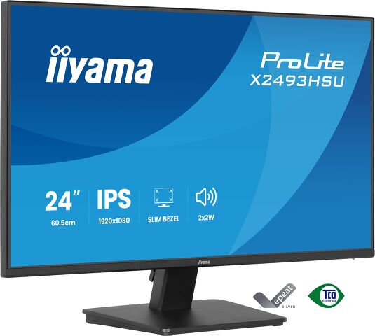 iiyama TFT 24,0"/60,5cm iiyama ProLite X2493HSU-B1 - *negru* 16:9