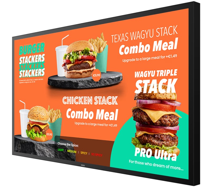 Hisense 55 inch Window Facing - 24/7 High Brightness Display 3500 Nits