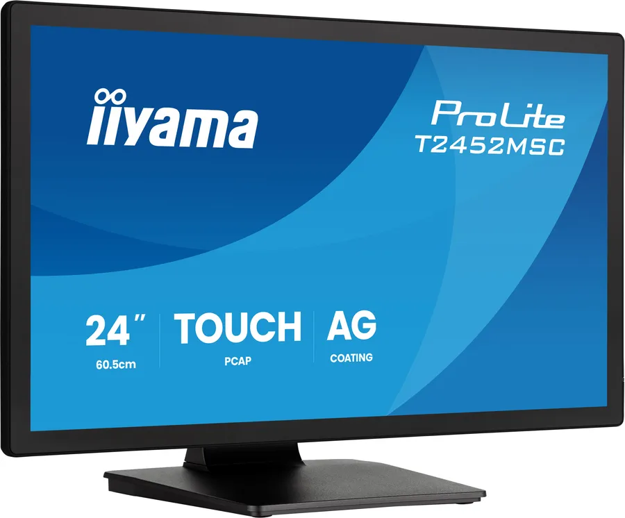iiyama TFT-Touch 23,8"/60,5cm iiyama ProLite T2452MSC *negru* 16:9
