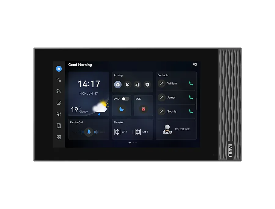 Fanvil TFE i554W, 7" Linux indoor station/WiFi