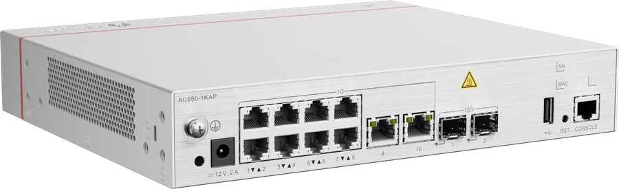 Huawei Datacom Huawei Wireless Access Controller - 1024 APs - 10 GbE - AC650-1KAP - eKit
