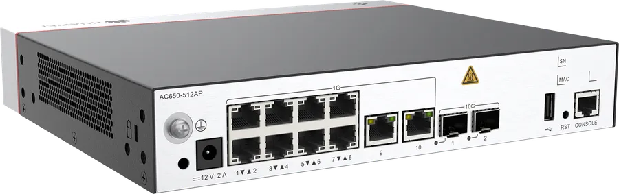 Huawei Datacom Huawei Wireless Access Controller - 512 APs - 10 GbE - AC650-512AP - eKit