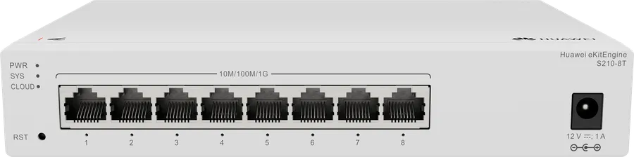 Huawei Datacom Huawei Switch full managed L2 8 Port - 8x GbE - S210-8T - eKit - imaginea 3