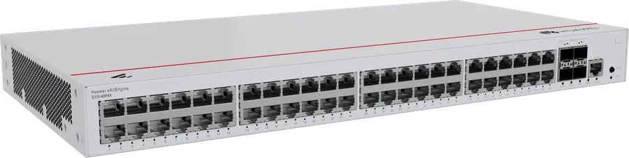 Huawei Datacom Huawei Switch full managed L2+ 52 Port - 48x GbE - PoE Budget 380W - 48x PoE at - 4x SFP+ - 19" - iStack - S310-48P4X - eKit