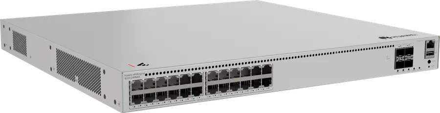 Huawei Datacom Huawei Switch full managed L2+ 28 Port - 24x 2,5 GbE - PoE Budget 400W - 24x PoE at - 4x SFP+ - 19" - iStack - S310-24PN4X - eKit