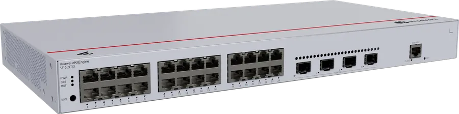 Huawei Datacom Huawei Switch full managed L2+ 28 Port - 24x GbE - 4x SFP+ - 19" - iStack - S310-24T4X - eKit - imaginea 3