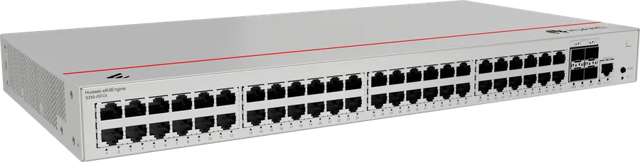 Huawei Datacom Huawei Switch full managed L2+ 52 Port - 48x 2,5 GbE - PoE Budget 360W - 48x PoE at - 4x SFP+ - 19" - iStack - S310-48PN4X - eKit