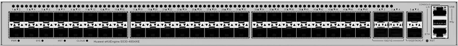 Huawei Datacom Huawei Core Switch full managed L3 52 Port - 48x GbE SFP - 4x SFP+ - 2x SFP+ Stacking - 19" - iStack - S530-48S4XE - eKit - imaginea 3