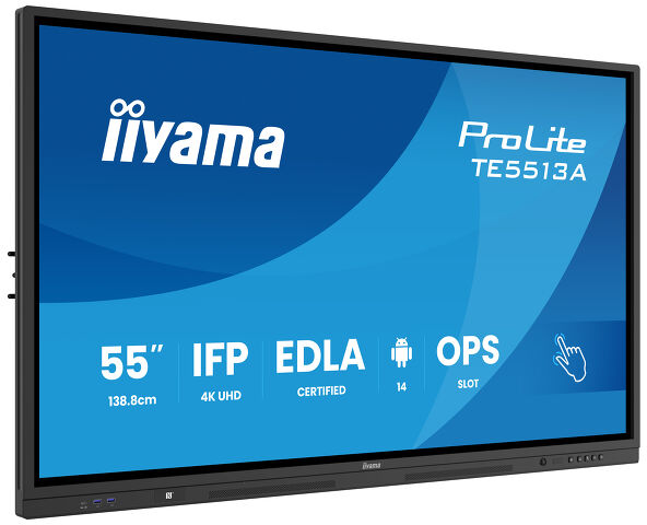 iiyama TFT-Touch 55,0"/138,8cm iiyama ProLite TE5513A-B2AG *negru*