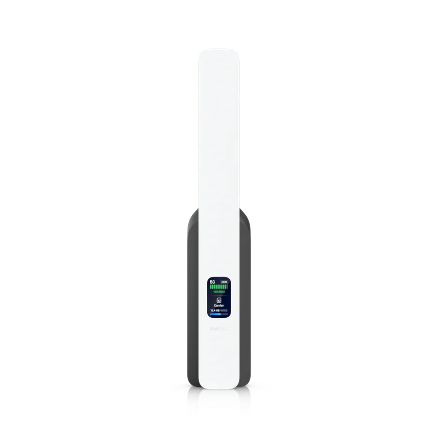 Ubiquiti UniFi 5G Backup - 5G RedCap/4G LTE - 1x Nano-SIM or eSIM - 1x GbE - PoE in - U5G
