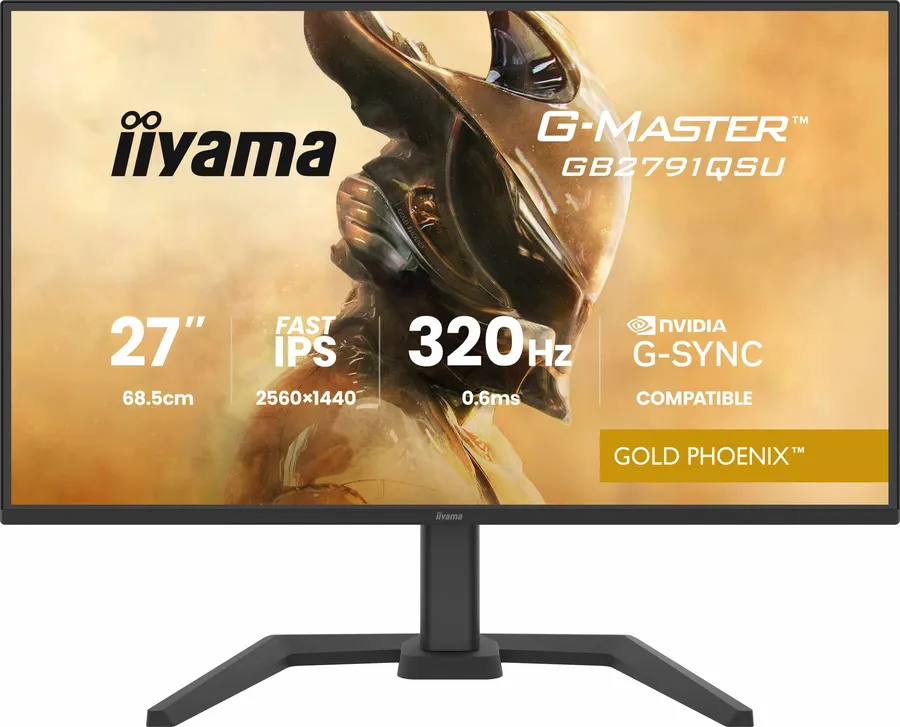 iiyama TFT 27,0"/68,5cm iiyama G-Master GB2791QSU GOLD PHOENIX *negru* 16:9