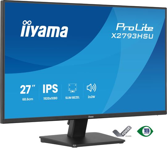 iiyama TFT 27,0"/68,5cm iiyama ProLite X2793HSU *negru* 16:9