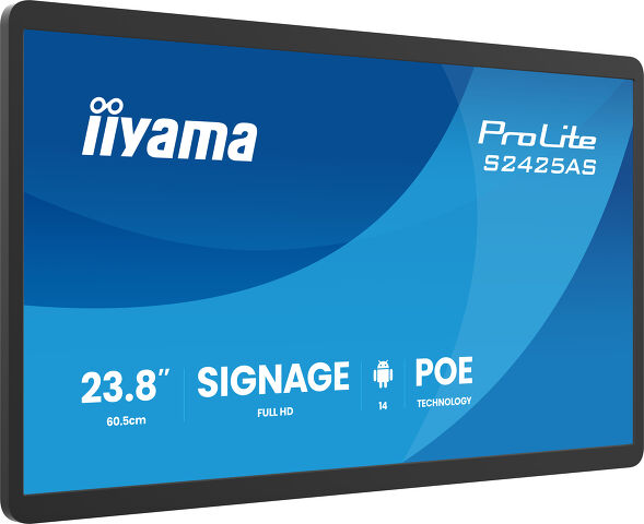 iiyama TFT Touch 23,8"/60,5cm iiyama ProLite S2425AS-B1P *negru* 16:9