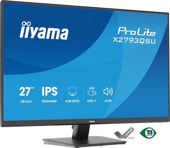 iiyama TFT 27,0" iiyama - ProLite - X2793QSU-B1 *negru* 16:9