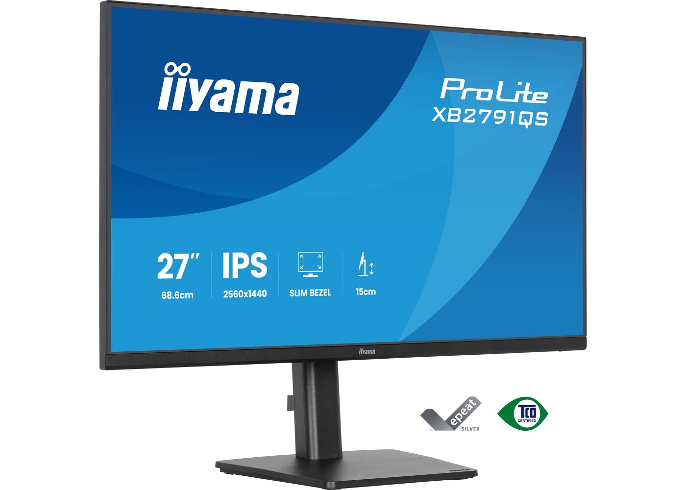 iiyama TFT 27,0" iiyama - ProLite - XB2791QS-B1 *negru* 16:9