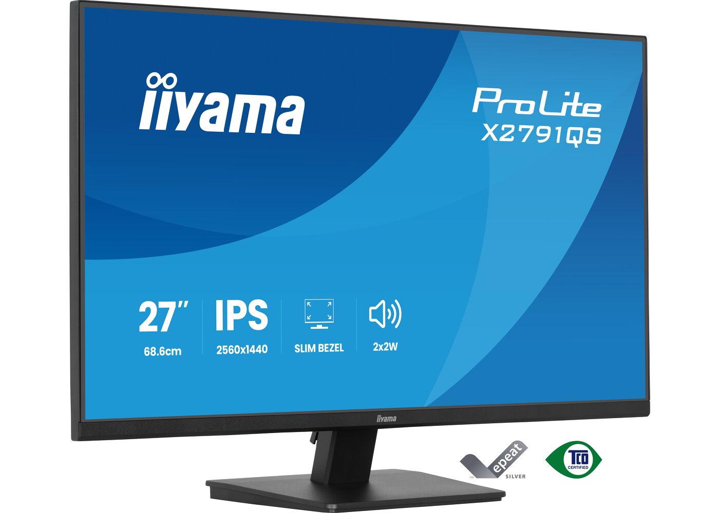 iiyama TFT 27,0" iiyama - ProLite - X2791QS-B1 *negru* 16:9
