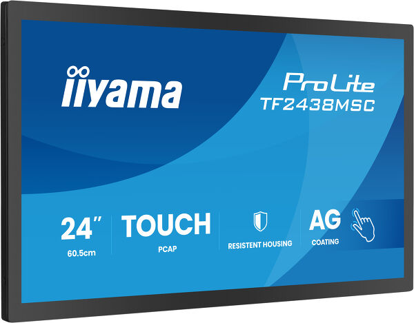 iiyama TFT Touch 24,0" iiyama - ProLite - TF2438MSC-B2 *negru* 16:9